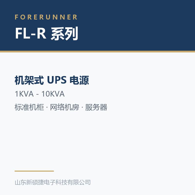 FL-R 系列机架式 UPS(威海市UPS电源)